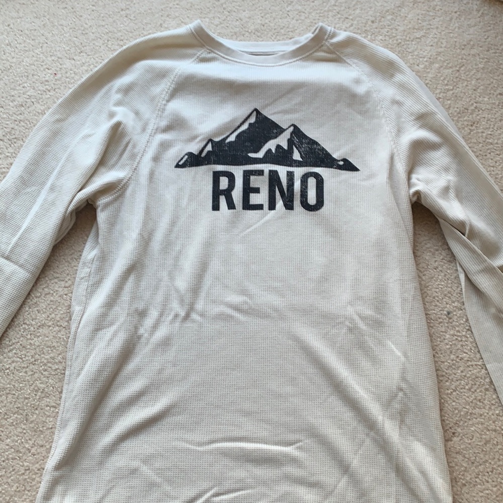 Cream Reno long-sleeve Tee